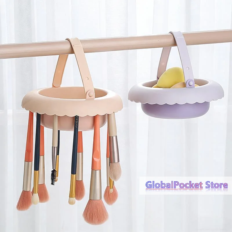 [TG823]Silicone Washing Bowl Makeup Brush Cleaning Box Makeup Egg Drying Tool Set Powder Puff Washer Sponge Storage