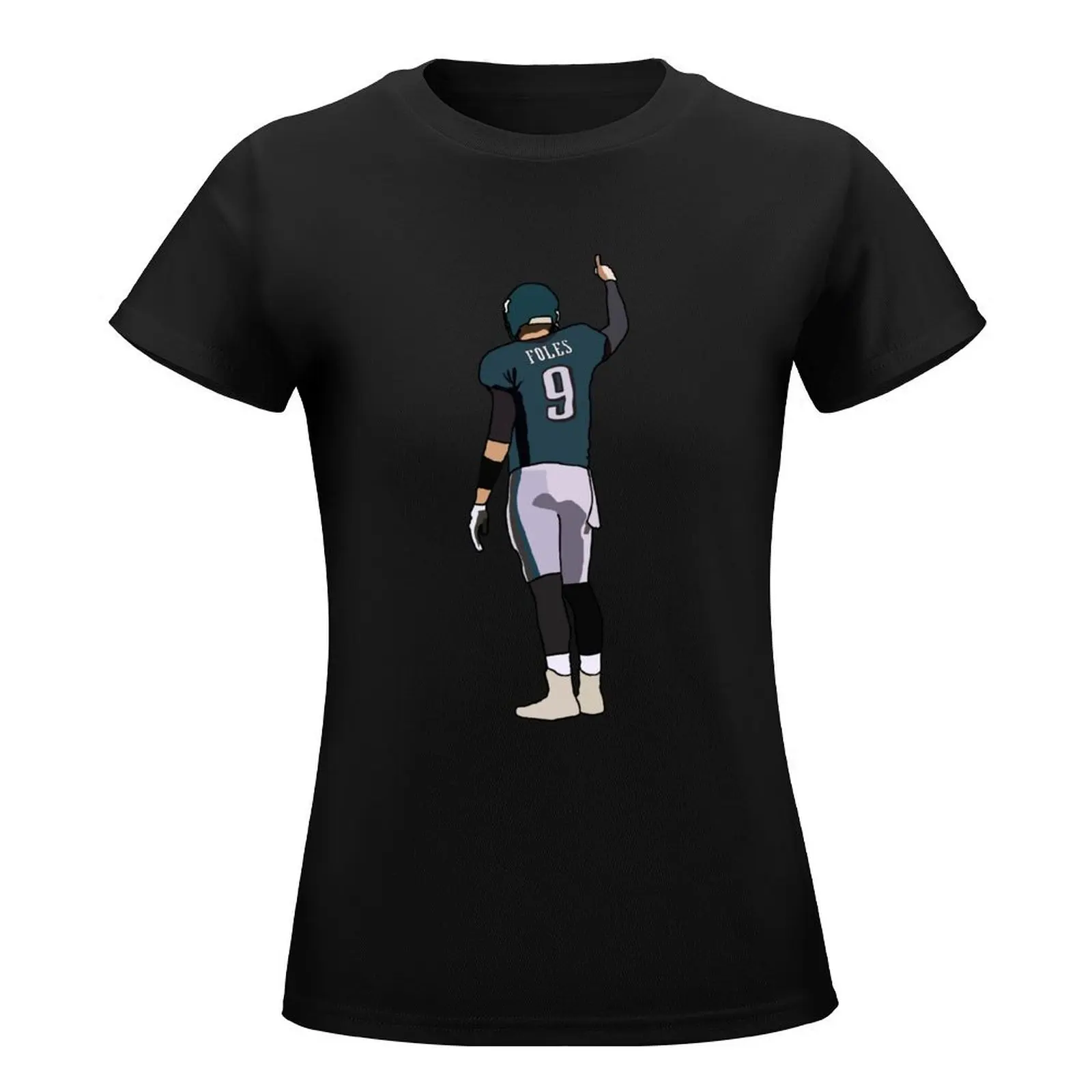 Nick Foles T-Shirt funny cute tops ariat shirts for Women