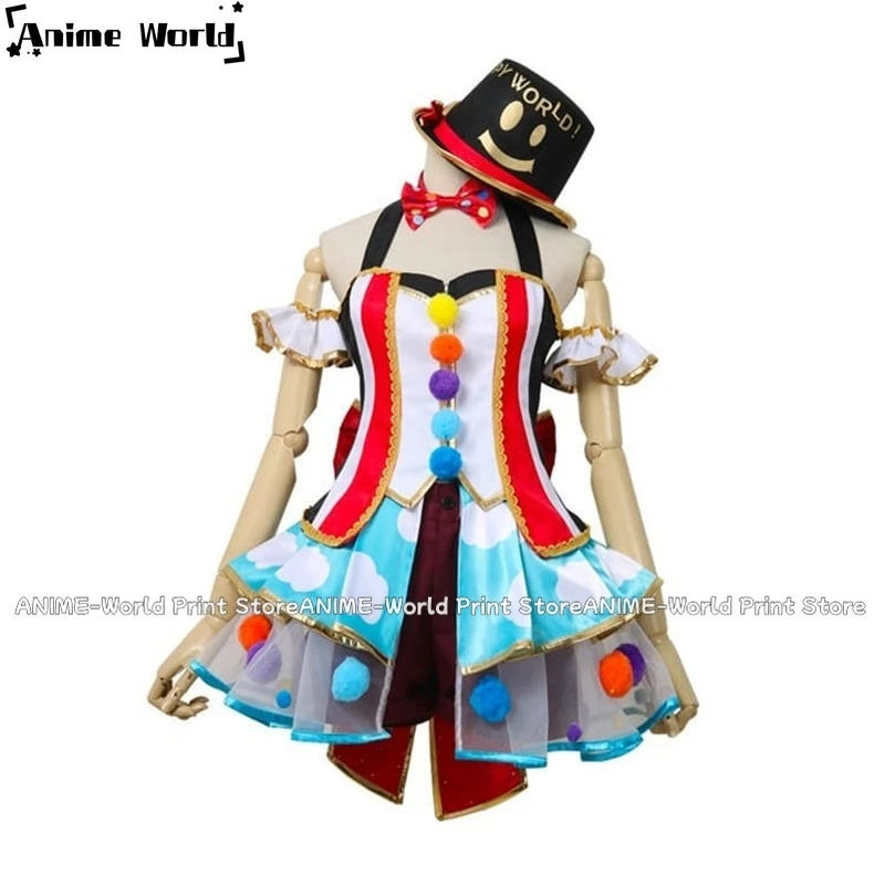 

《Custom Size》Anime BanG Dream Hello, Happy World The Magic Of Smiles Cosplay Costume