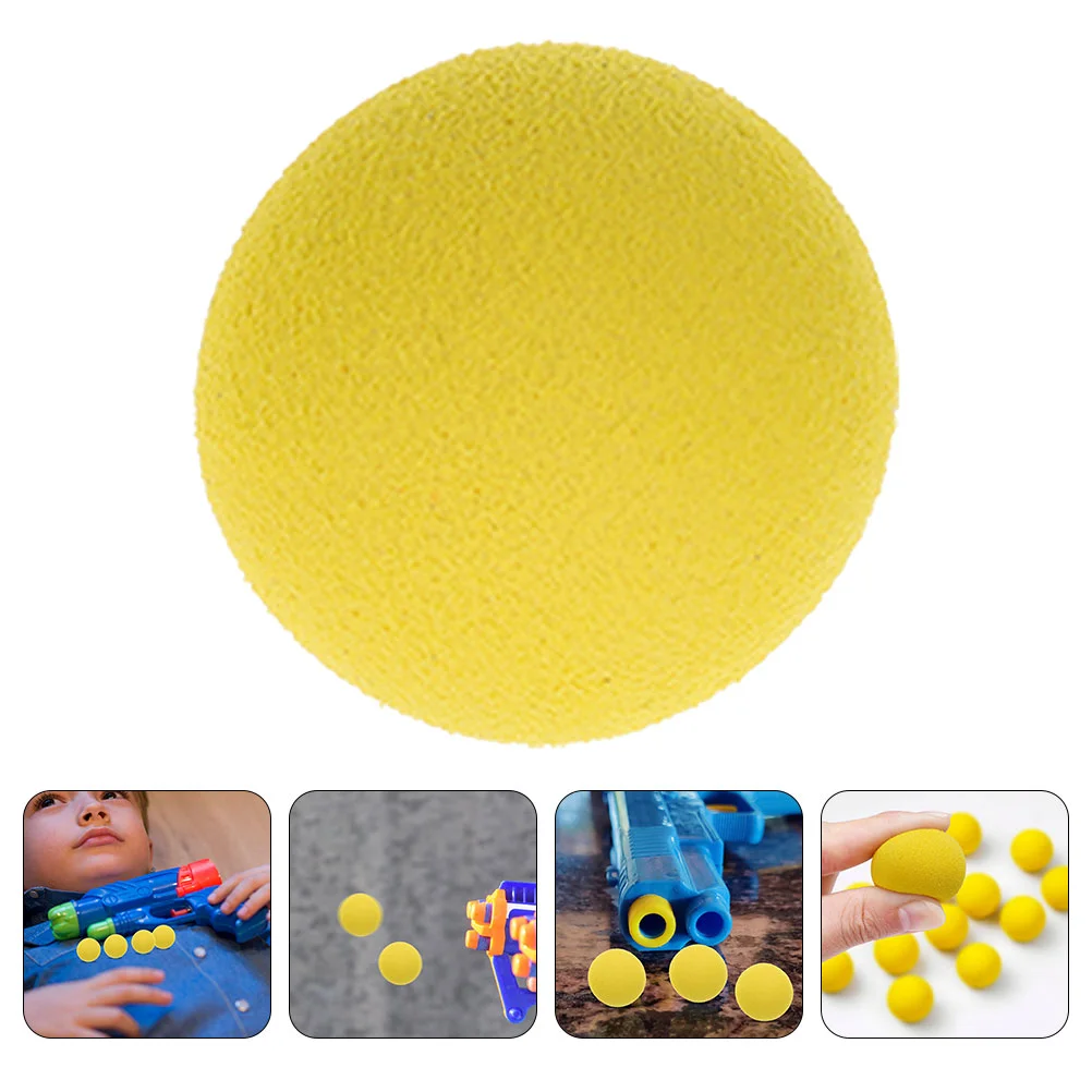 

Foam Yellow Launch Balls Playing Decorative for Party Replacement Toy Funny