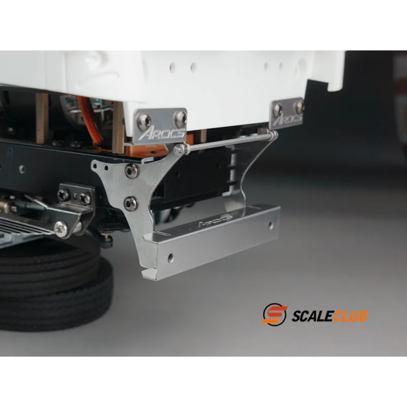 Scaleclub Model 1/14 Front Swivel Bracket Flip Hinge For Tamiya Lesu For Scania Man Actros Volvo Parts