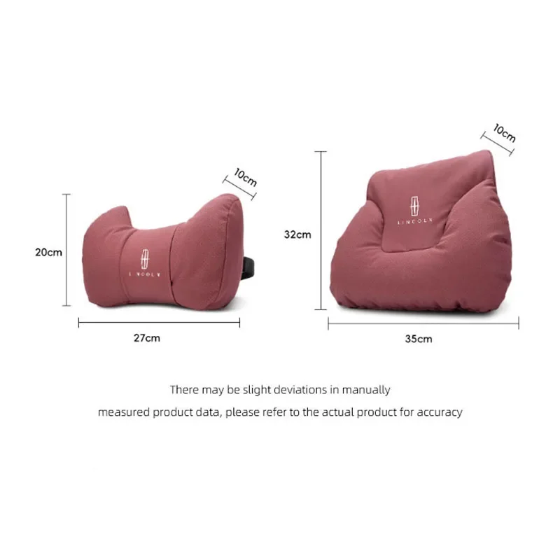 Lincoln Navigator headrest neck cushion, Adventurer lumbar support cushion, Pilot MKZ seat cushion, Navigator Z neck cushion pad view 6