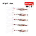 silver  4.5g  5pcs