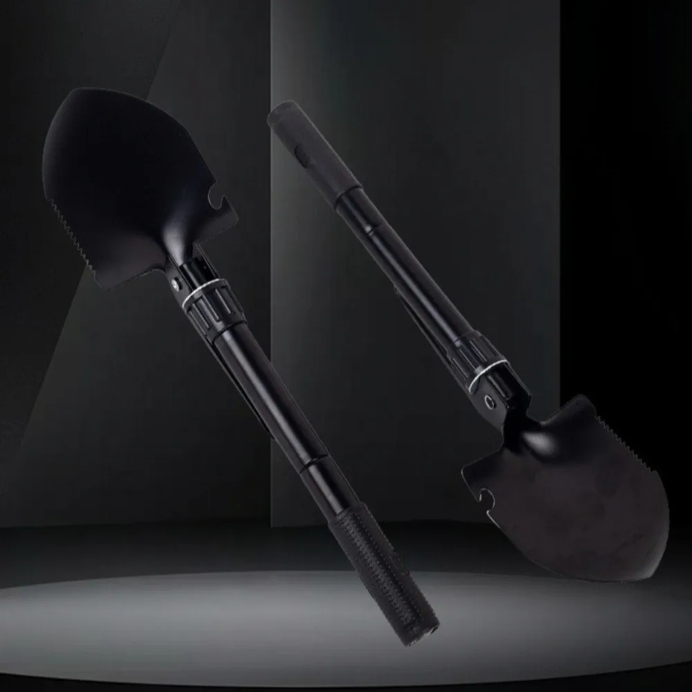 

Многофункциональная складная лопата из высокоуглеродистой стали с сумкой для хранения, портативная, утолщенная, для установки на грузовик, для кемпинга