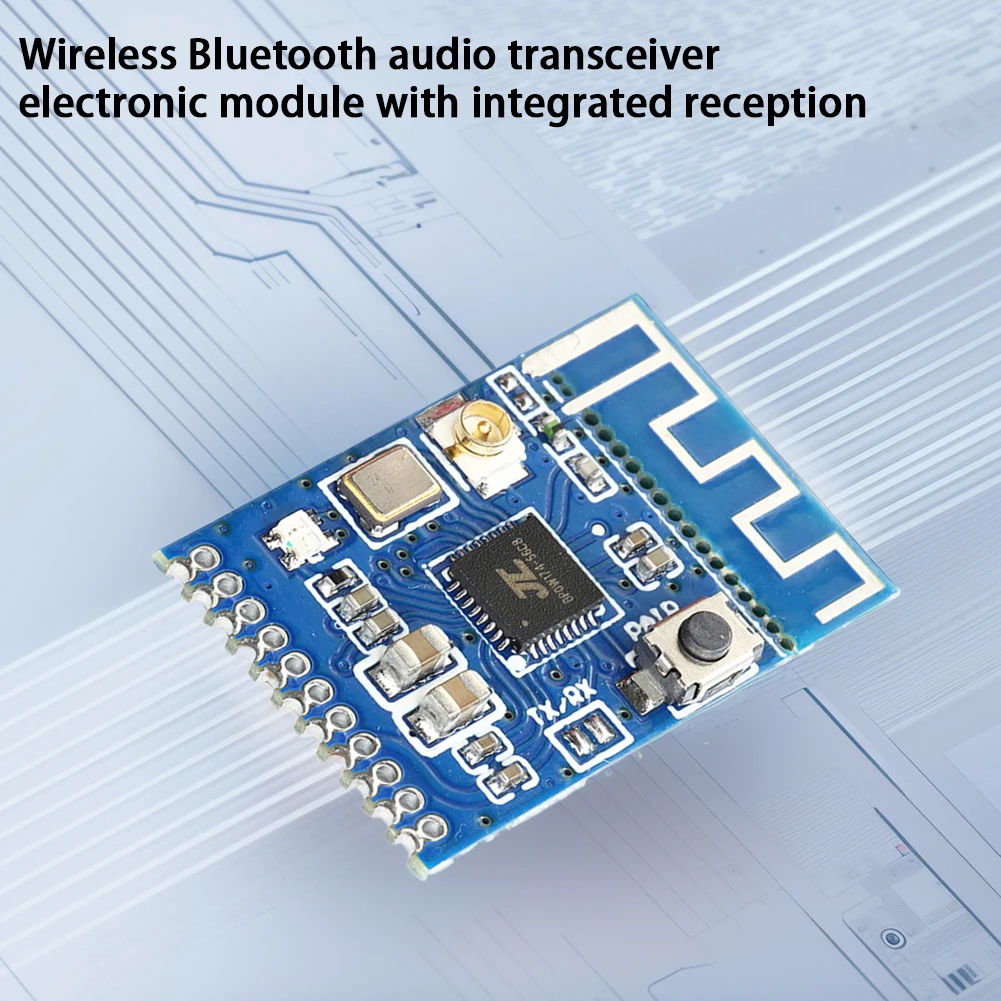 KCX_EMITER Bluetooth-Compatible 5.3 Module 3.5-5V Audio Transmitter Module Stereo GFSK Transceiver Wireless Speaker