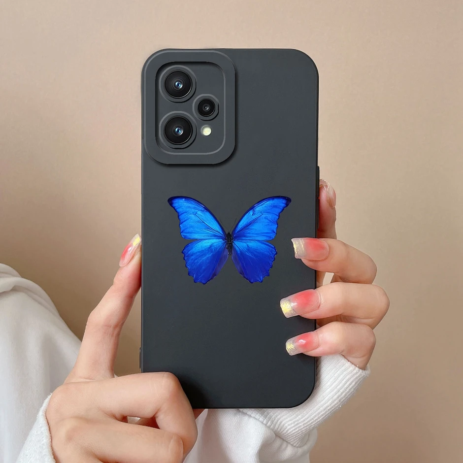 For OPPO Realme 9 Pro Plus 5G Case Cool Girl Cartoons Liquid Silicone Shell For Realme9 9Pro Plus 5G New Design Shockproof Funda