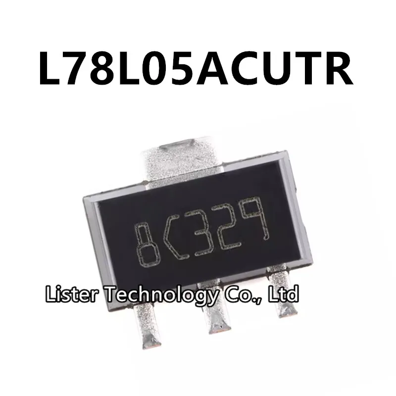 20~200Pcs/Lot New L78L05ACUTR SOT-89 Marking：8C*** 8C329 8C801 8C117 8C447 8C722 8C814 78L05 L78L05 L78L05A L78L05ACU SOT89