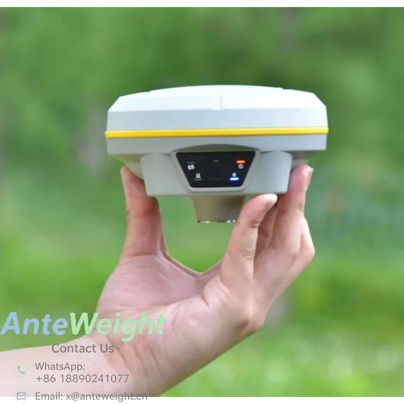 Pocket GNSS RTK Receiver, Compact High Precision Surveying Instrument for Land Mapping
