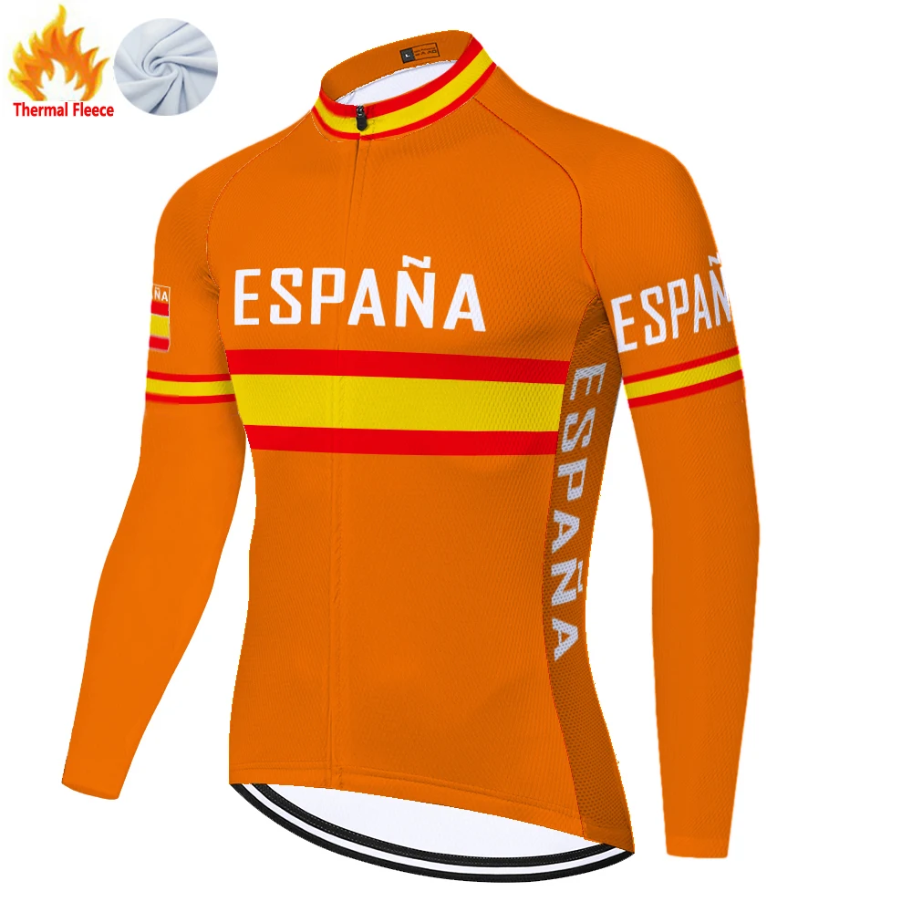 Winter Thermal Fleece Camiseta Masculina Camisa Invierno Maglia Uomo Jersey Maillot Velo Ropa Ciclismo Hombre