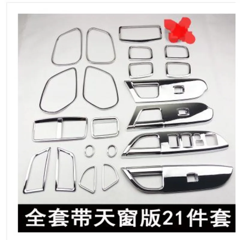 Decorative Air outlet conditioning Cover stainless steel frame Car Accessories 4pcs/Set For ASX 2011 2012 2013