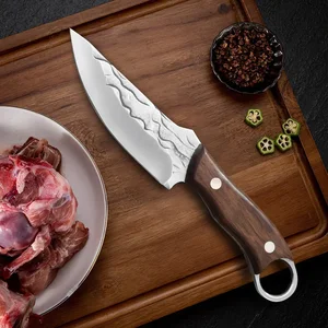 Kitchen dumb knives for kitchen, artisan forged knife, cut fruits, cutle meat, cook fish 12 Main Sales Cutle - №7