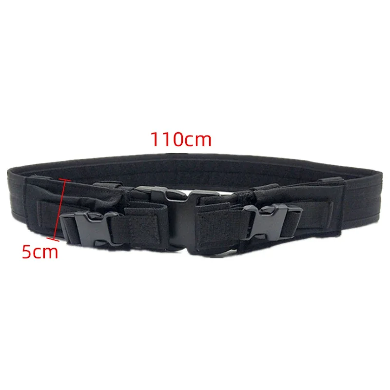 System sprzętu myśliwskiego Taktyczny pas męski Wsparcie talii Pas bezpieczeństwa Combat Duty Utility z woreczkami na magazynki