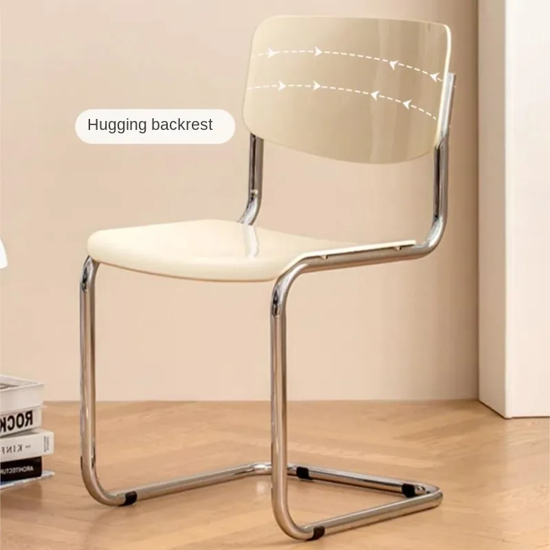 Nordic Casual Style Design Dining Chair Can Be Used For Plastic Chair Back Casual Chair Simple Modern White Booktable Chair New