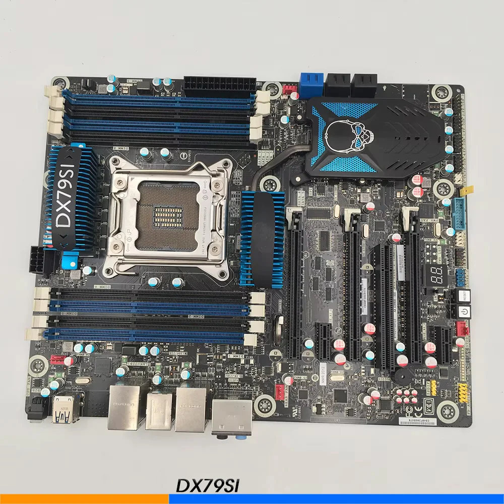 

X79 DX79SI Skull System High-end Luxury Motherboard For Intel Support E5 I7 3960X LGA 2011 High Quality