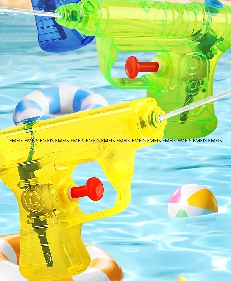FMEIS 4pcs Random Style Colour-Children's Summer Fun Toy Water Gun-Durable ABS Material Seaside Beach Toys and Bath Toys