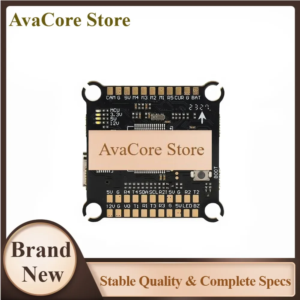 AvaCoreFor Axisflying Argus 60A Stack F405 Flight Controller 60A ESC 4-6S LIPO For FPV Freestyle Drones