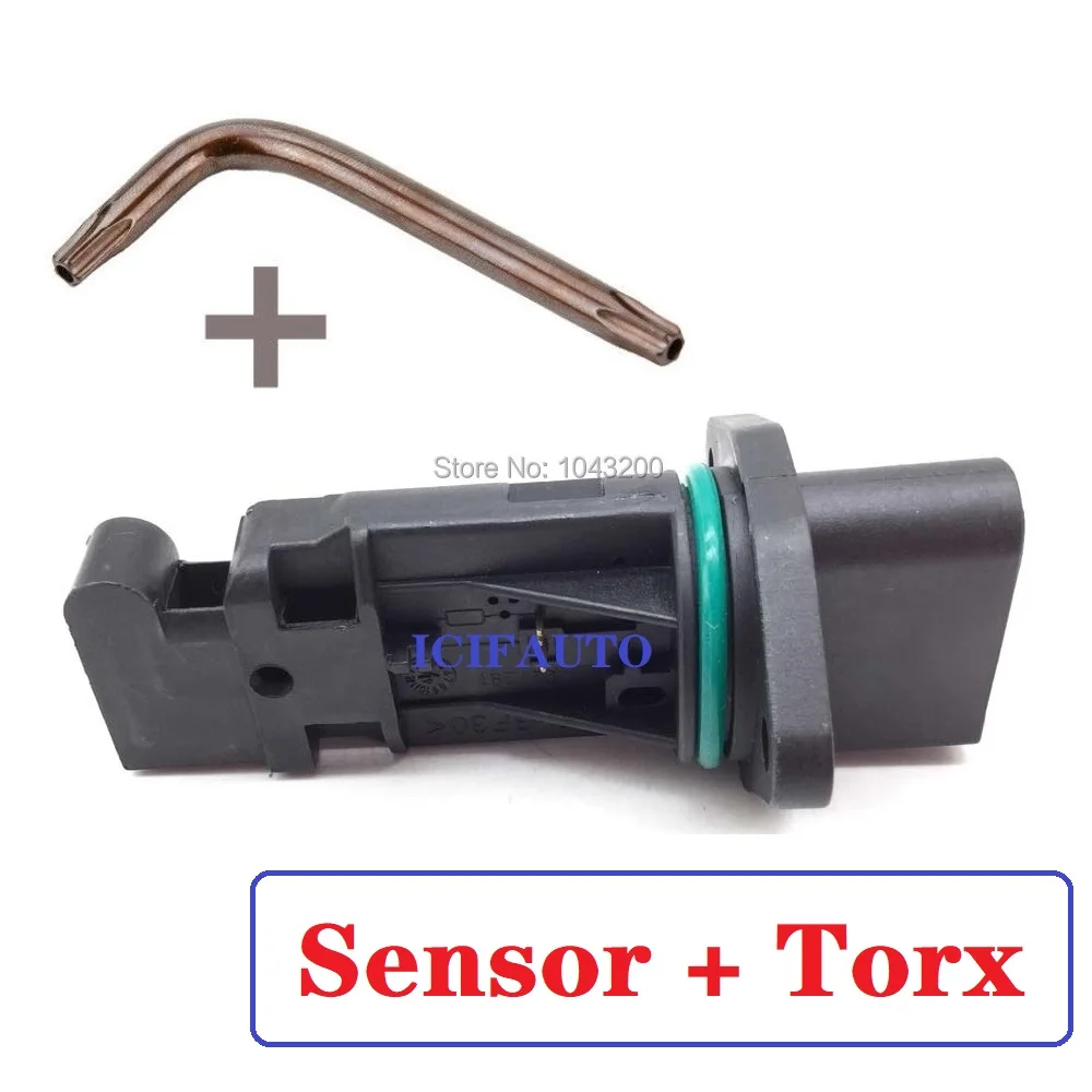 0281002216 Mass Air Flow Meter Sensor or Screwdriver for Audi A4 A6 quattro Passat B5 1.9 TDI 95-05 Transporter MK IV 2.5 TDI