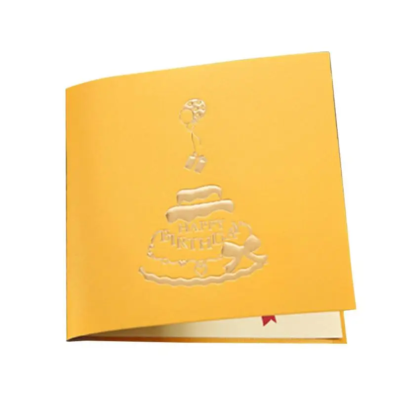 Birthday Card Music Light Greeting Card With Up Birthday Cake Happy Birthday Postcards Gift For Mom Wife Sister Boy Girl Friends