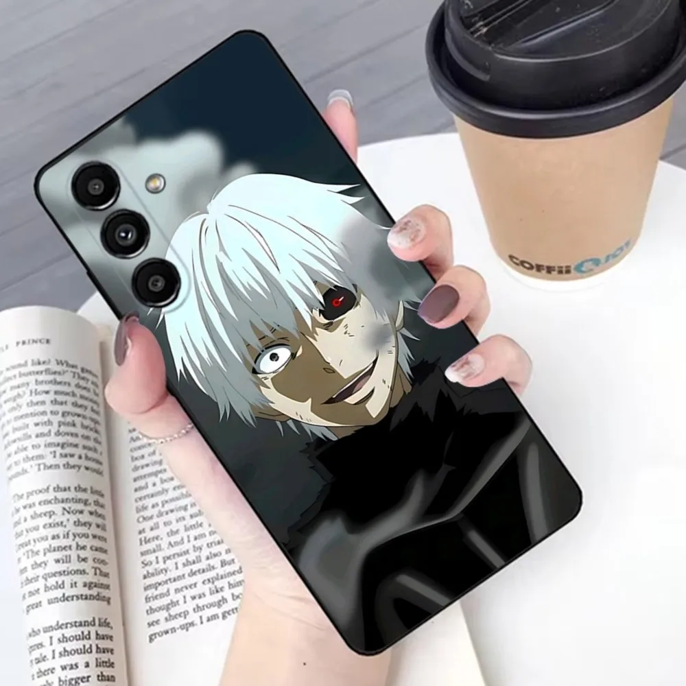 Tokyo Ghoul Kaneki Ken  Phone Case For Samsung S24,23,22,30,21,10,9,Ultra,Plus,Lite,FE,Soft Silicone Black Cover