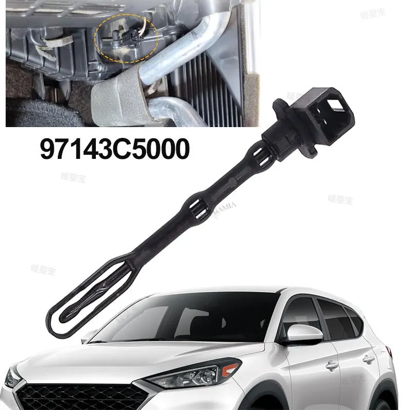 Thermistor Switch Temperature Sensor Replacement for 97143-C5000 Auto Accessories Car A/C Evaporator Temperature Sensor