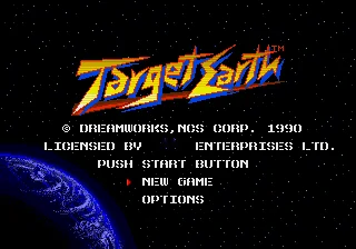 

Игровая карта Target Earth 16bit MD для Sega Mega Drive для системы Genesis