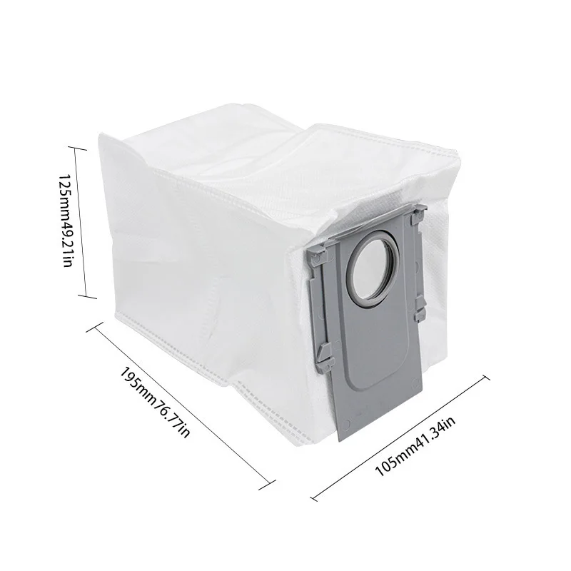 Roborock S8 MaxV Ultra / P10 A7400RR / Q Revo / Qrevo Pro / Qrevo MaxV / Qrevo S / Qrevo Plus Robot Vacuum Dust Bags Accessories