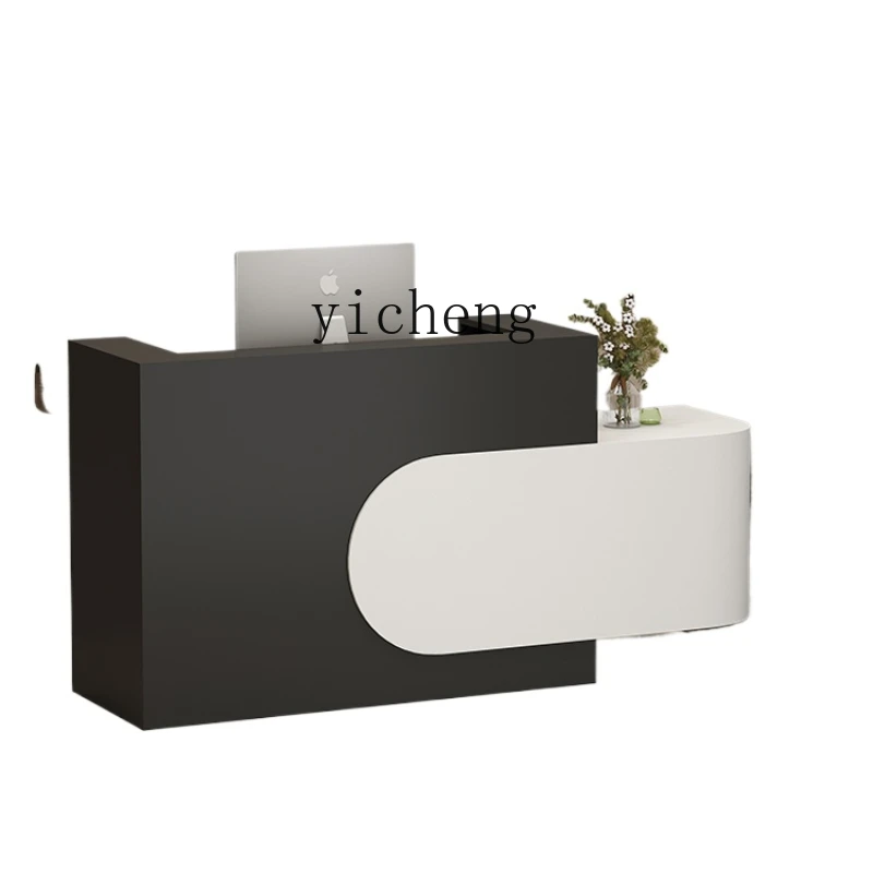 ZK Cashier Bar Reception Cashier Desk Modern Simple Small Shop Clothing Store Beauty Salon