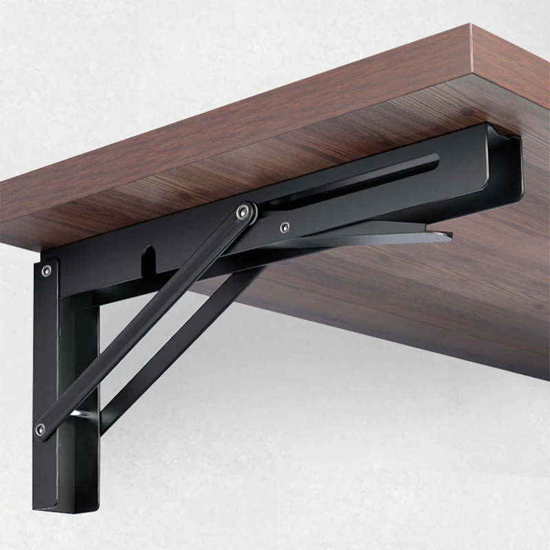 Adjustable Wall Shelves Caravan Triangle Folding Angle Bracket Heavy Support Mounted Table Shelves Home Hardware