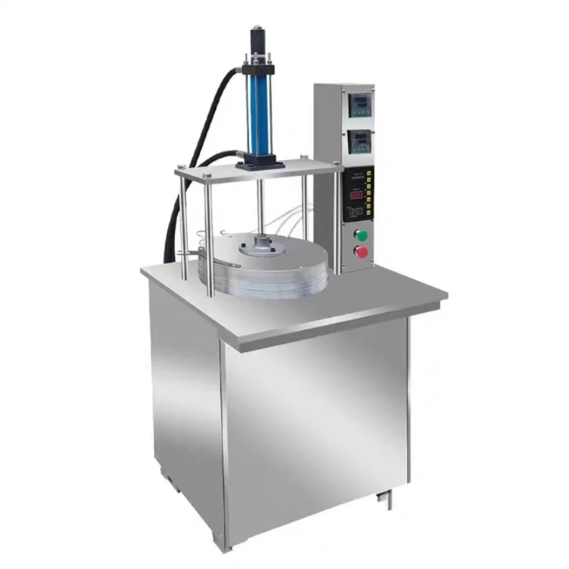 Braised meat roll cake pressing machine Automatic commercial spring muscle filling pancake pressing machine