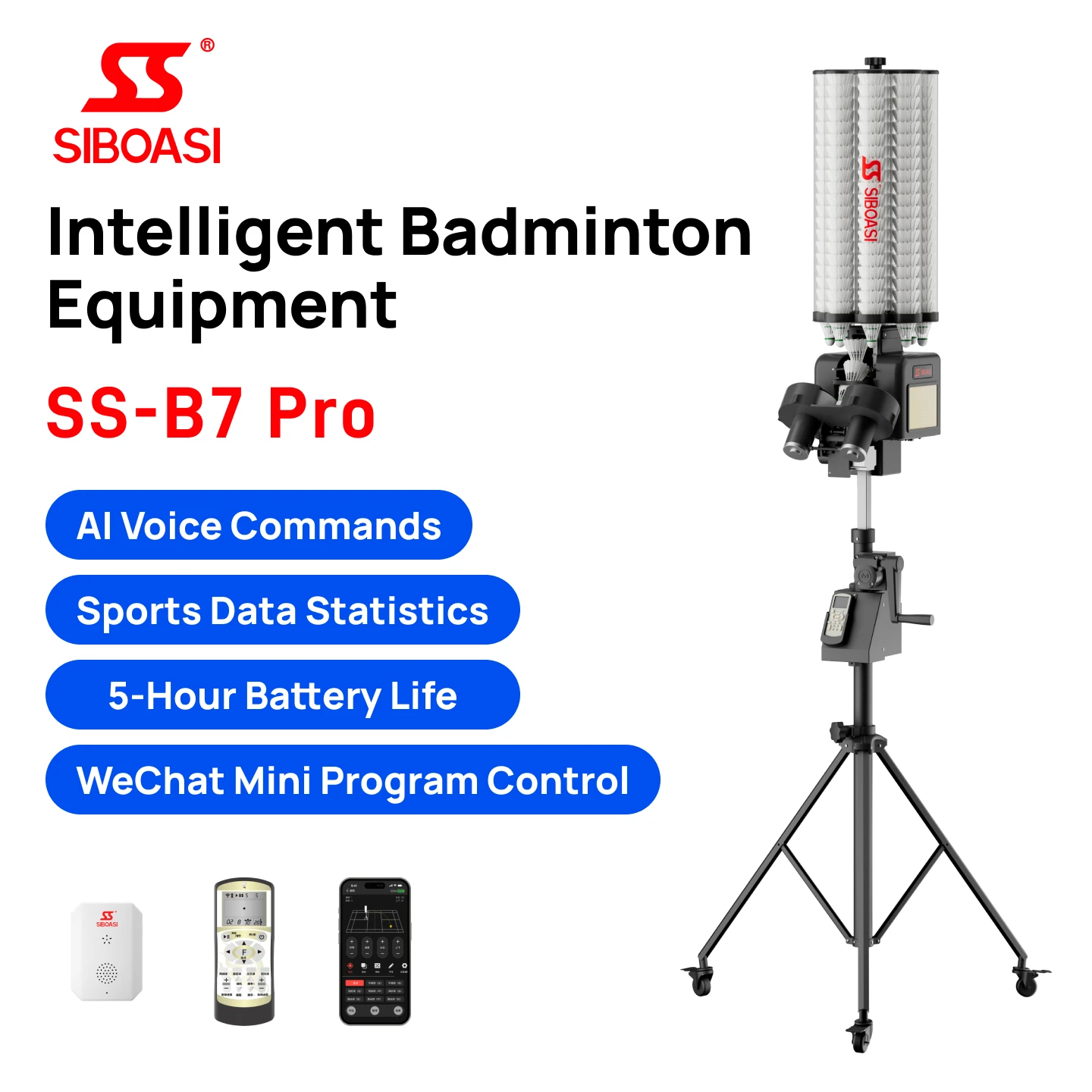 SIBOASI Professional Online Co - đánh giá và giá Feeder Machine Badminton