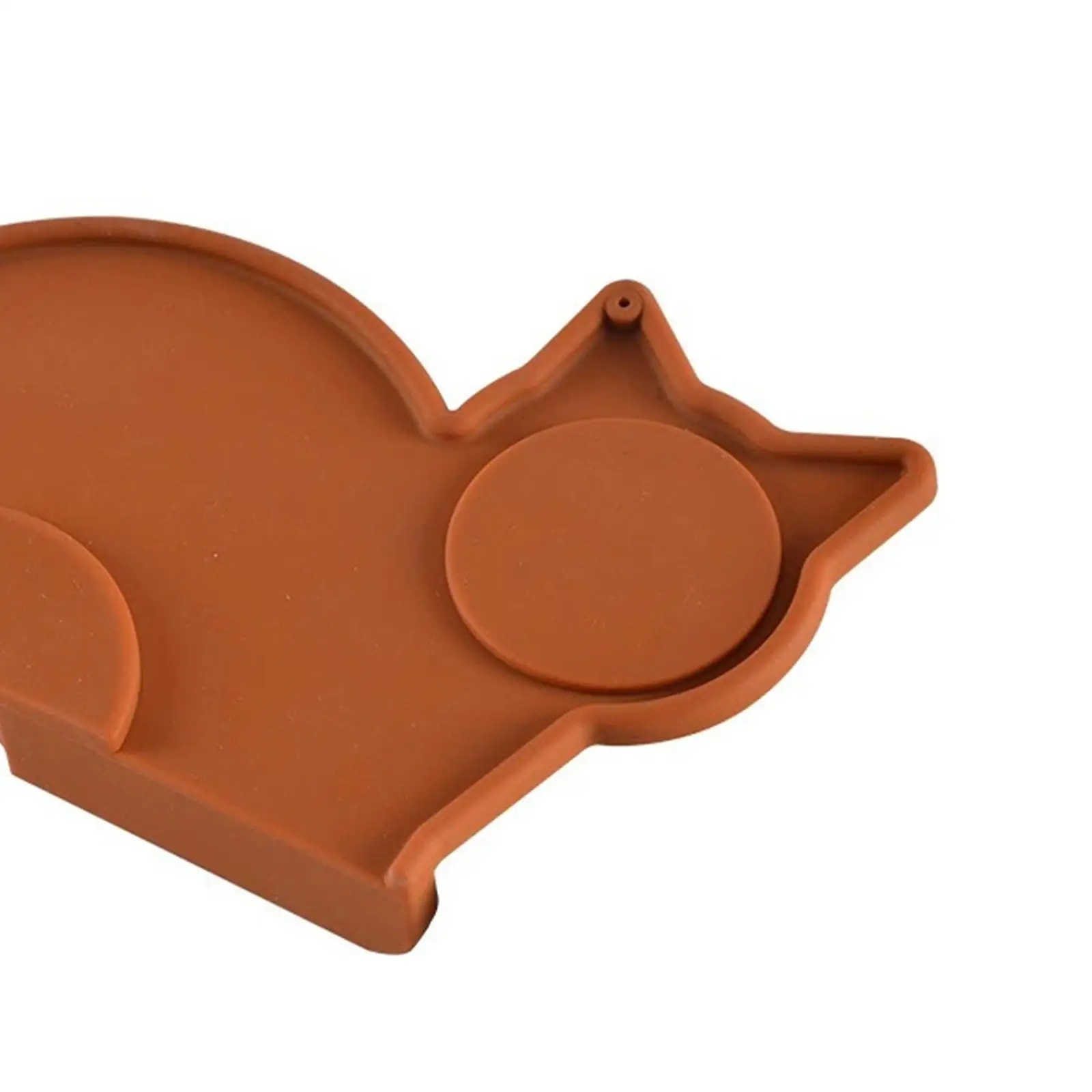 Кофе манипуляция Уголок для тампорования Держатель коврика Силиконовая накладка Нескользящая