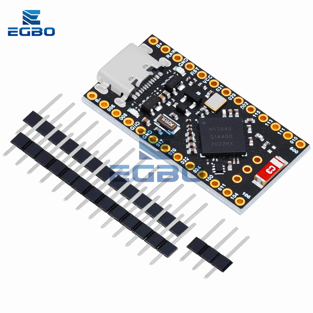 NRF52840 Development Board Compatible With Nice!Nano V2.0 Bluetooth Charging Management Pro Micro NRF52840