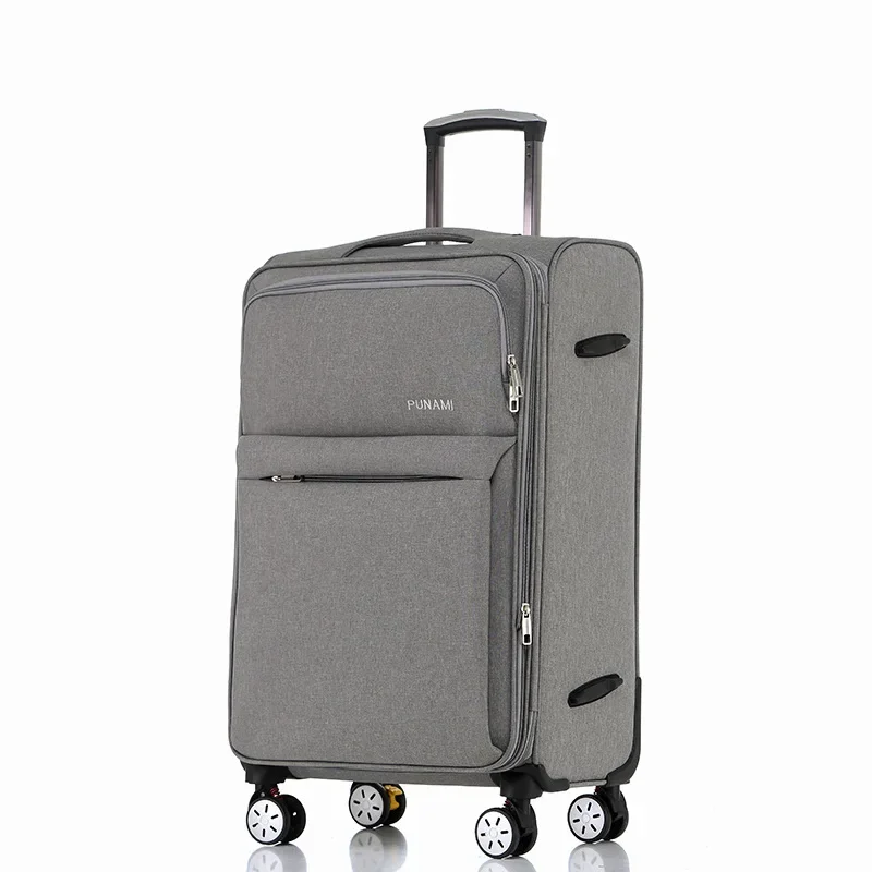 Rolling Luggage Case Large Capacity Combination Lock Travel Suitcase on Universal Wheels Oxford Cloth TSA Lightweight Luggage