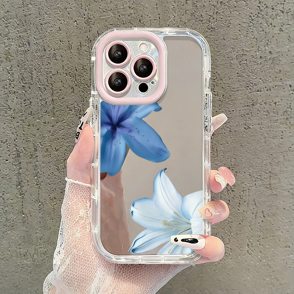 Kristall-Apfelmuster Air Cushion Spiegel-Handyhülle für iPhone 17 15 14 16 Pro Max 13 12 11 Pro X XR XS MAX 7 8 Plus 17Air Cover – Detail 8