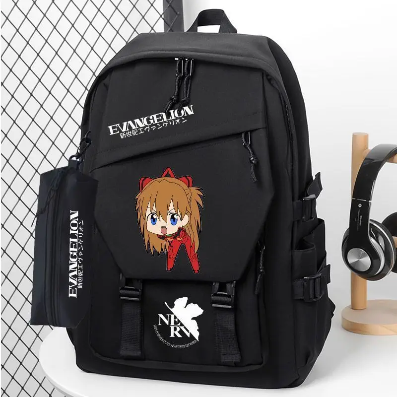 EVA-01 TEST TYPE anime cartoon cute student schoolbag Kawaii 2D boys and girls computer storage travel backpack gift wholesale