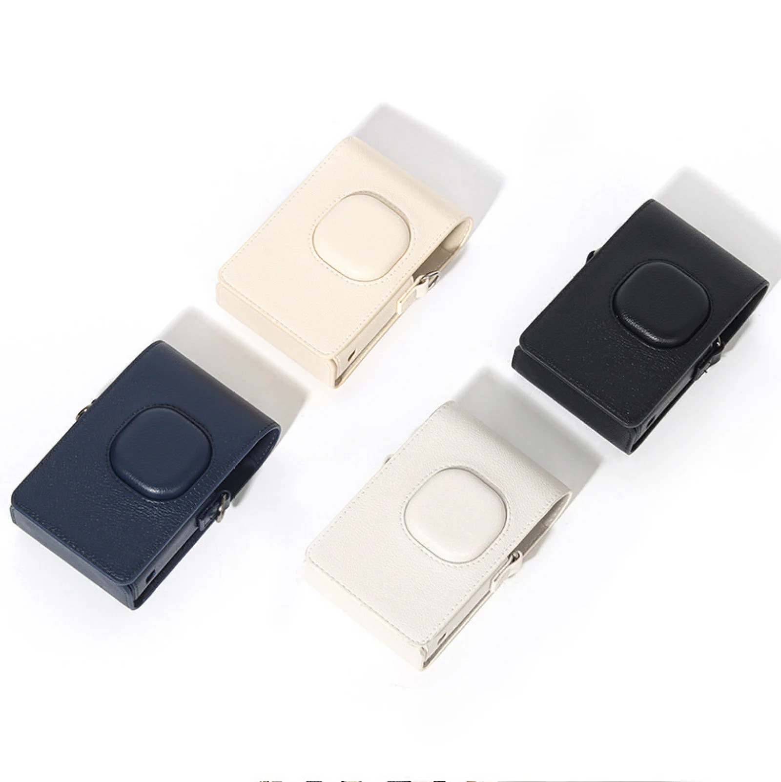 Picture 7: Retro Soft PU Leather Mini Camera Case Cover Shoulder Bag With Shoulder Strap For Instax Mini Liplay+ Instant Camera Case