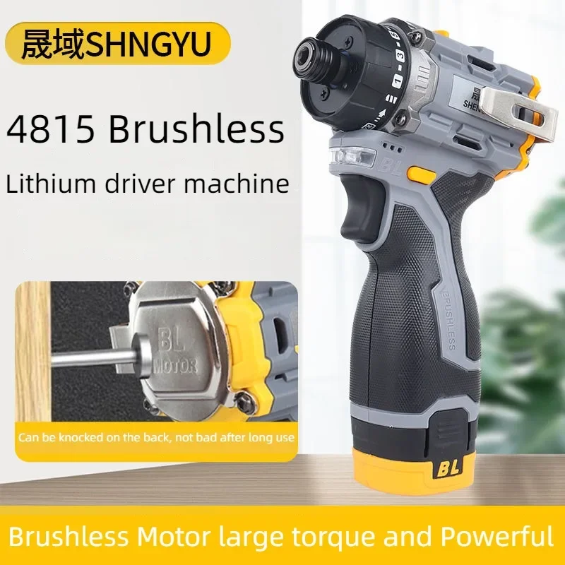 

Brushless Impact Drill Cordless Electric Screwdriver Electric Hammer Drill Wireless Hand Drill Lithium-Ion Battery Power Tools