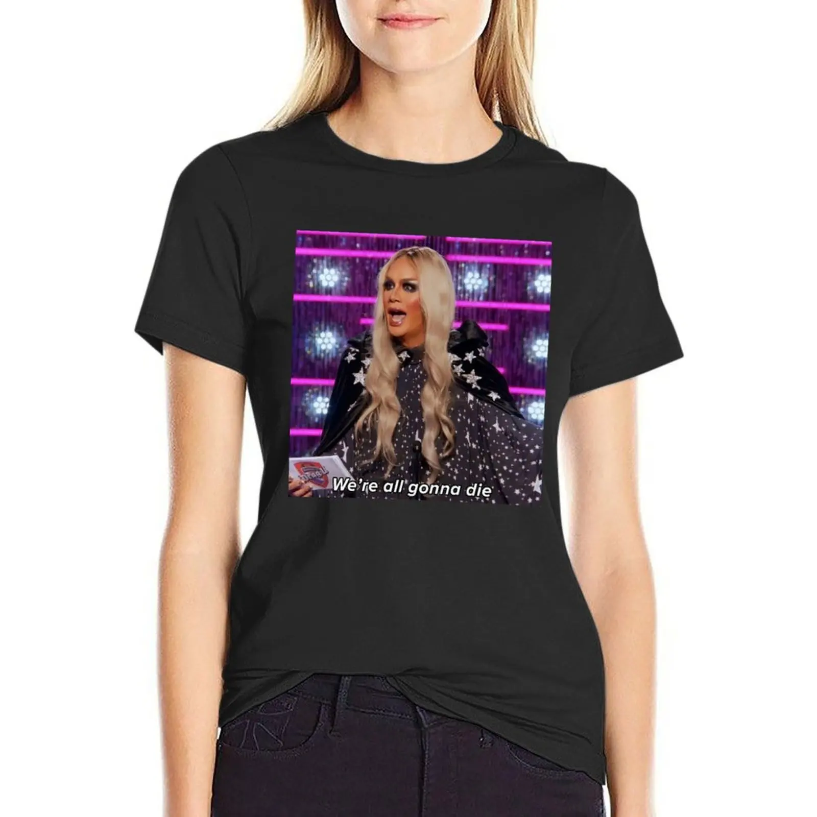 Raja Gemini - Drag Witch- RuPaul’s Drag Race All Stars 7 T-Shirt Short sleeve tee summer top tshirts woman