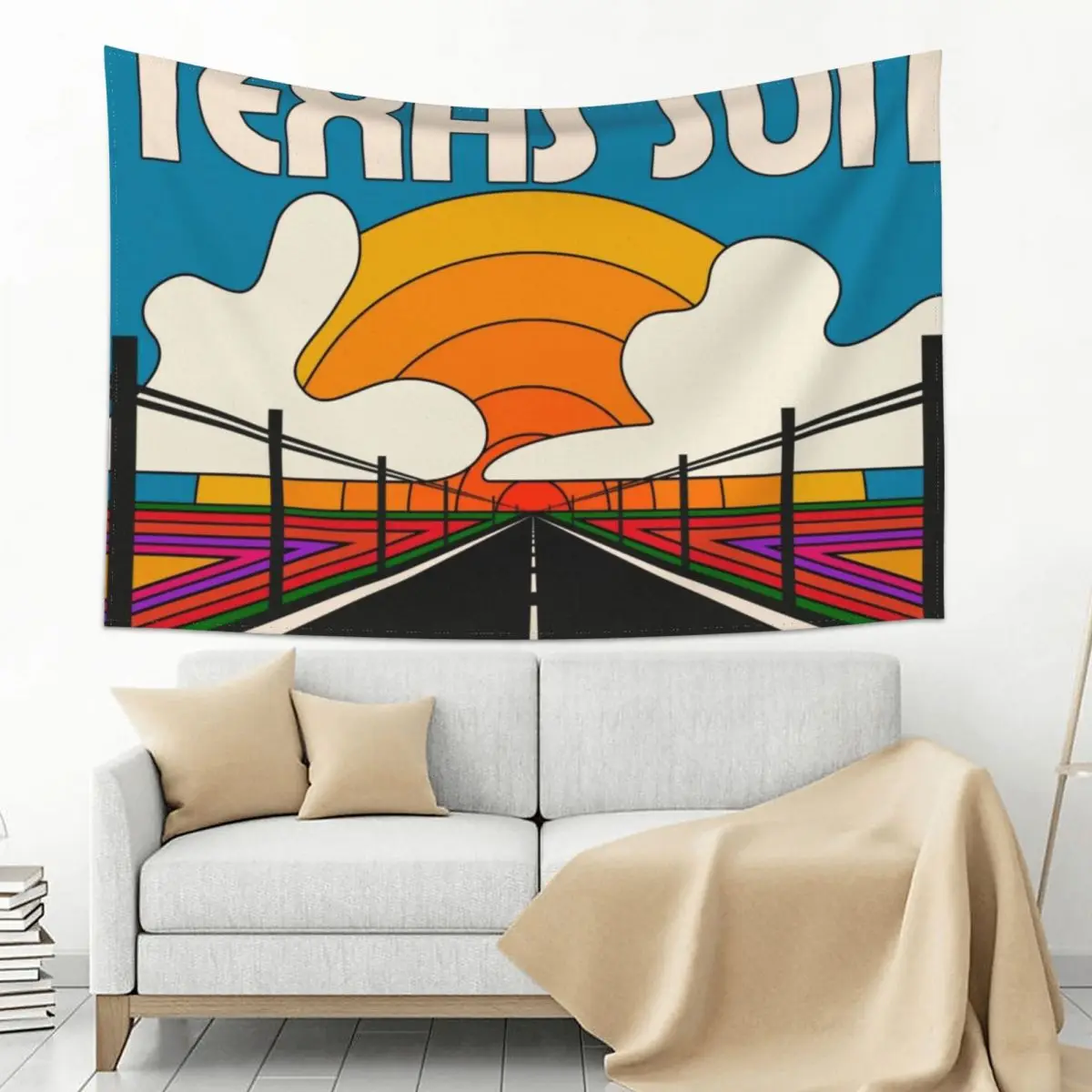 

texas sun. Tapestry Home Decoration