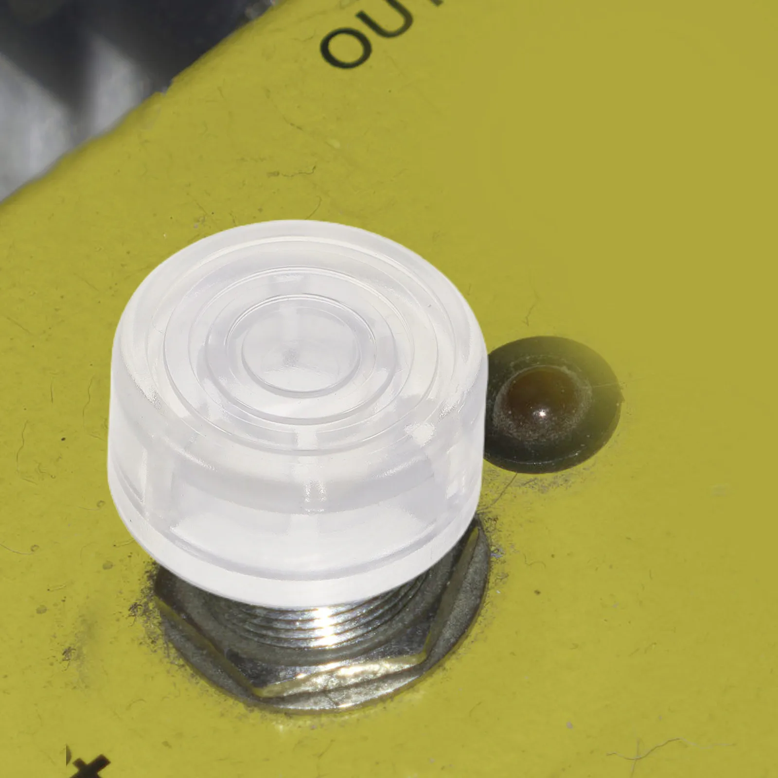 20Pcs Guitar Pedal Footswitch Cap Transparent Durable Protective Covers for Guitar Effect Pedal Buttons Footswitch Cap