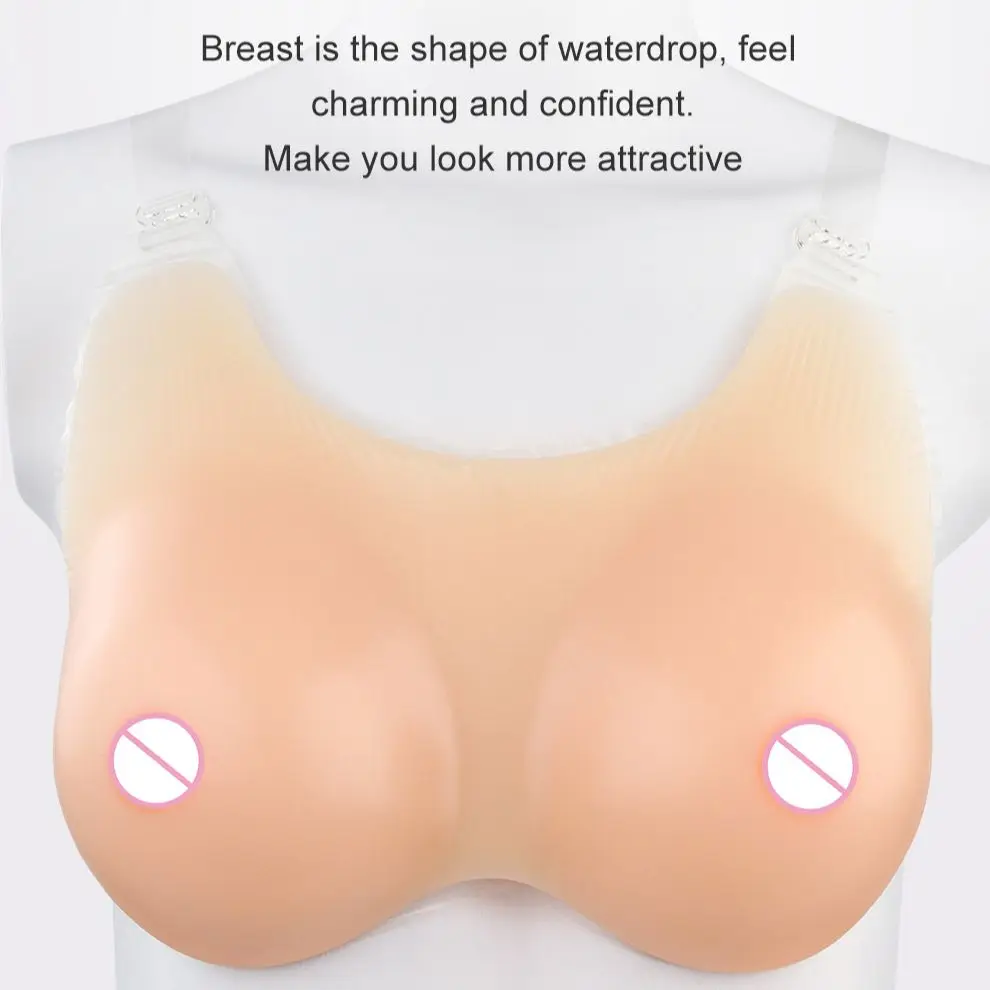 YONGXI Silicone Fake Breast False Boobs for Cross Dresser Transvestite Transgenders Shemale Mamario De Cosplay