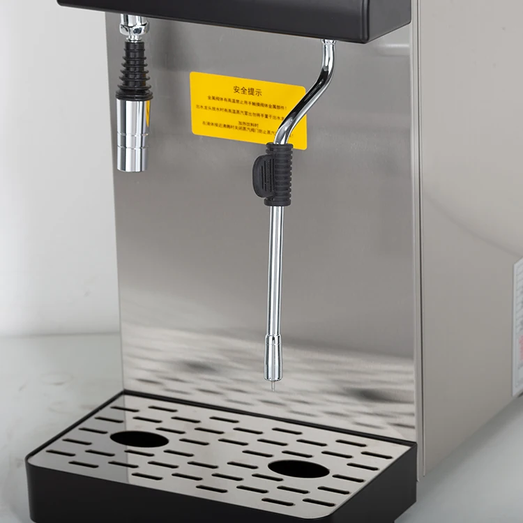 

Commercial Stainless Steel Milk Bubble Steamer Coffee Frother Automatic Electric Milk Foaming Machine