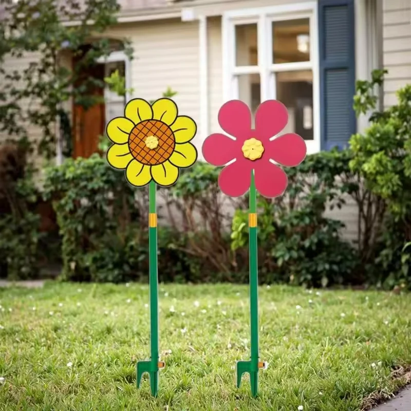 Flower Garden Sprinkler Outdoor Water Spray Toy Backyard Garden Water Toys Yard Cartoon Sprinkler Baby Bath Toy for Kids
