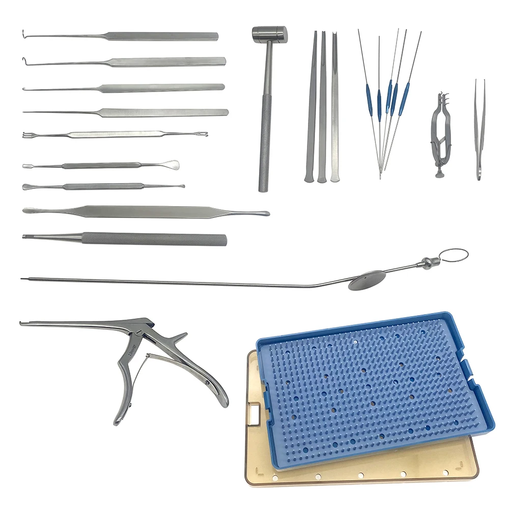 

Autoclavable Lacrimal Surgery kit with Sterilization Tray ophthalmic micro instruments Stainless Steel