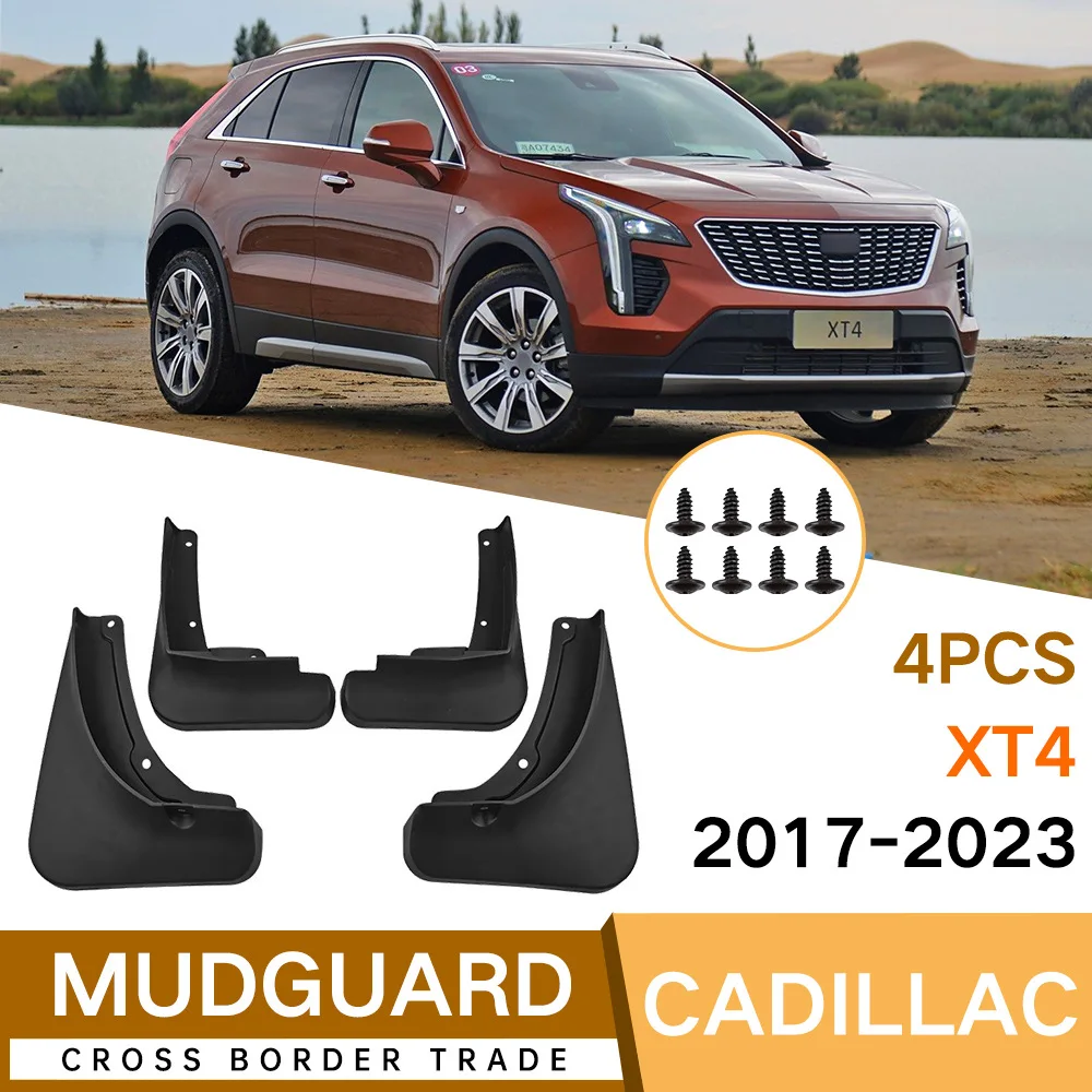 For Cadillac XT4 2017-2023 car mudguard sheet foreign trade cross-border modification