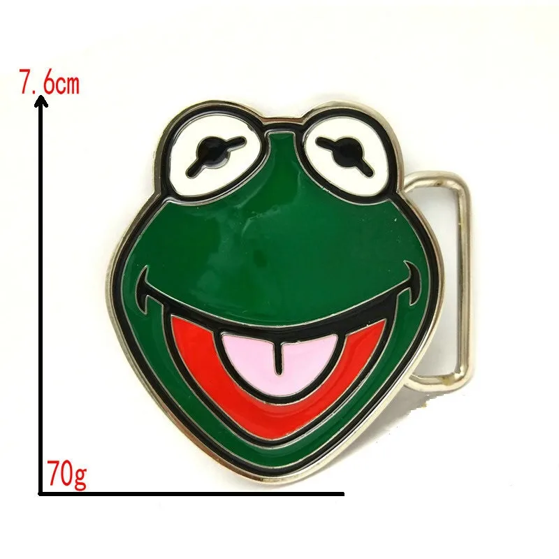 Boucle de ceinture grenouille personnage de dessin animé, nouveau