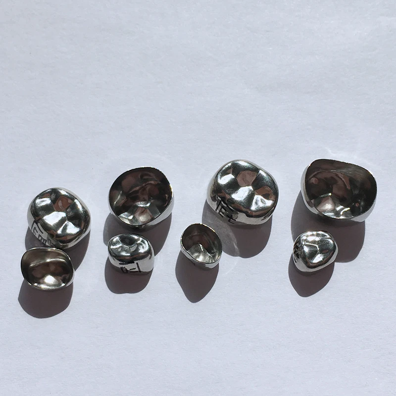 SHINHUNG Dental 48 Kids Crown Stainless Steel Primary Molar Crowns