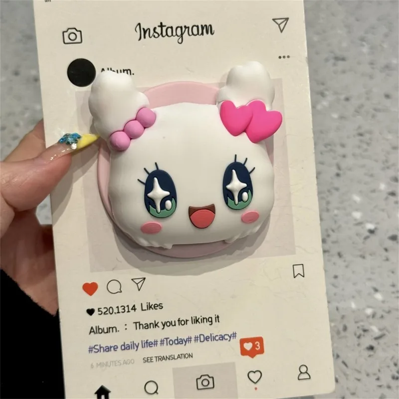 Tamagotchi Mametchi Lovelitchi Kuchipatchi creative animation peripheral magnetic bracket secondary cartoon mobile phone bracket view 3