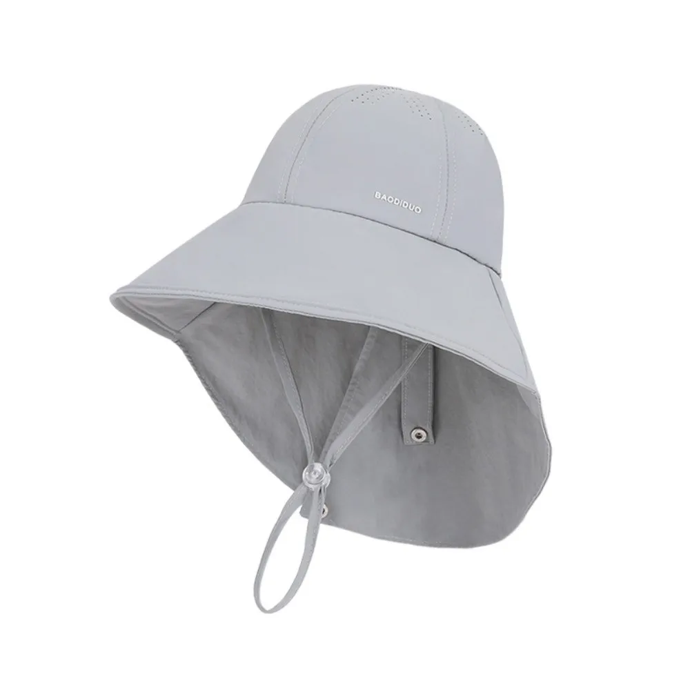 Modischer Schnelltrocknender Damen-Sonnenhut Faltbarer UV-Schutz Fischerhut Atmungsaktiver Verstellbarer Bucket Hat zum Wandern