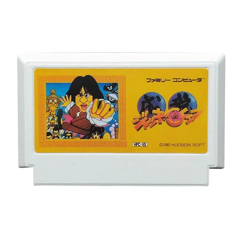 Jackie-Chan's-Action-Kung-fu 8 Bit Game Cartridge For 60 Pin TV Game Console Japanese version